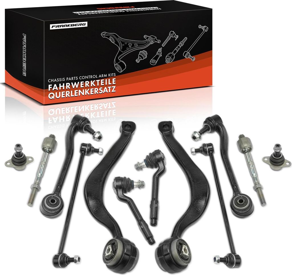Frankberg 1x Querlenker Satz Vorderachse für BMW X5 E53 2.9L 3.0L 4.4L 4.6L 4.8L 2000-2006