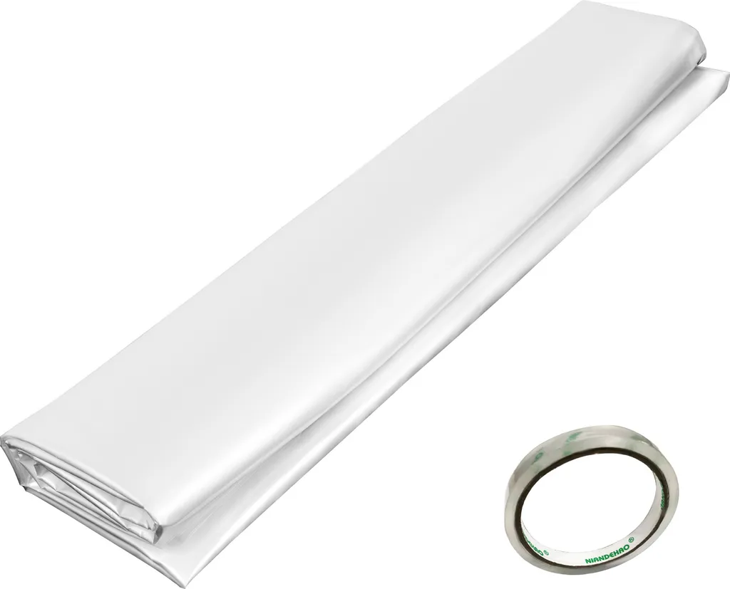 Bâche pour serre tunnel horticole 4,5 x 12,1 m plastique résistant UV