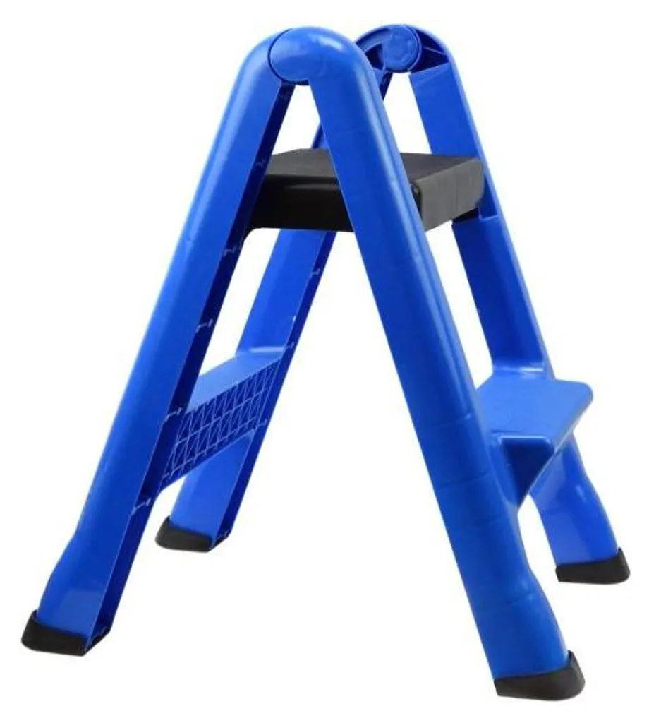 Escabeau de sécurité GEKO G02430 ultra compact charge max 150 kg