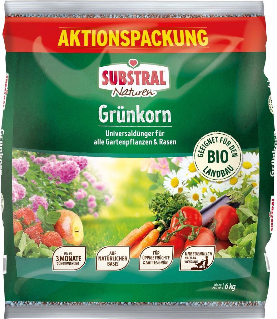 Substral® Naturen® Green Grain, 6 kg 82780 Obrázok produktu 