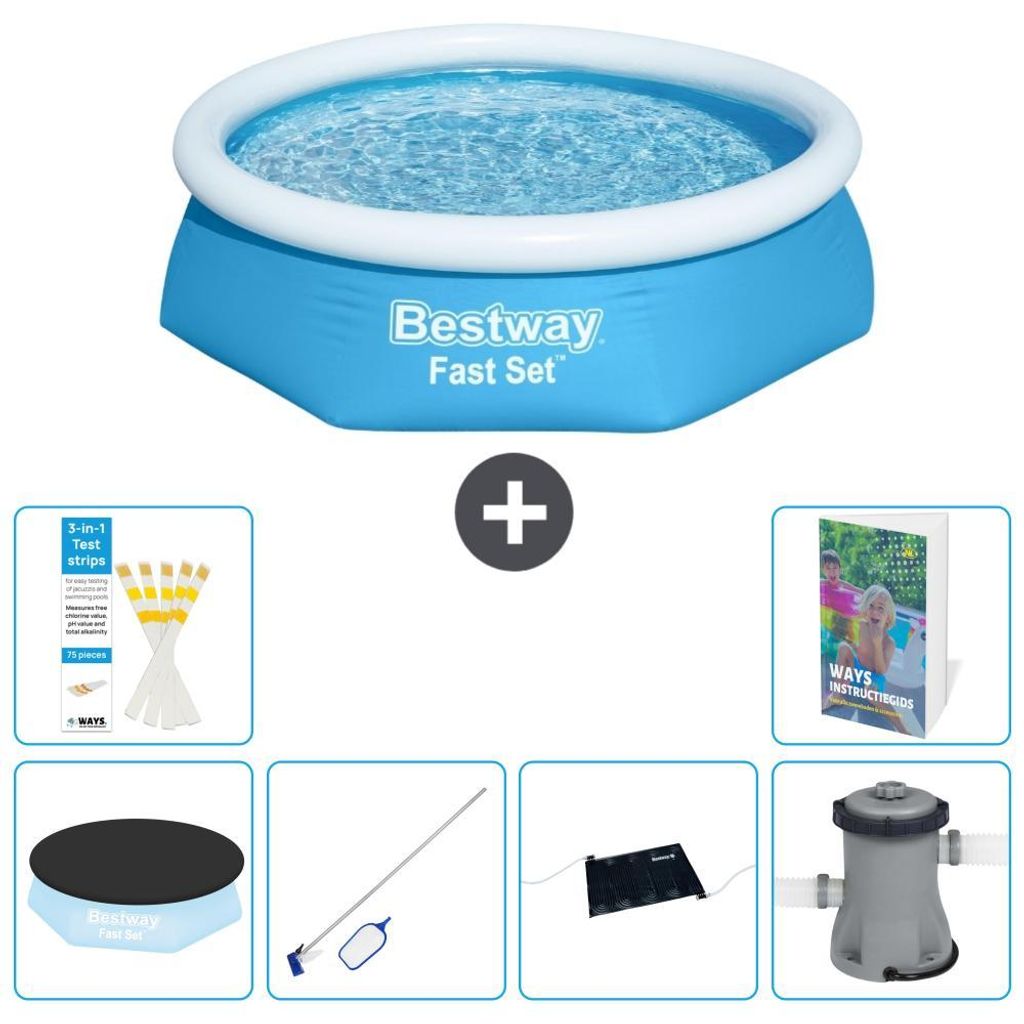 Bestway Fast Set Rund - 244x61 cm - 7-teilig S67