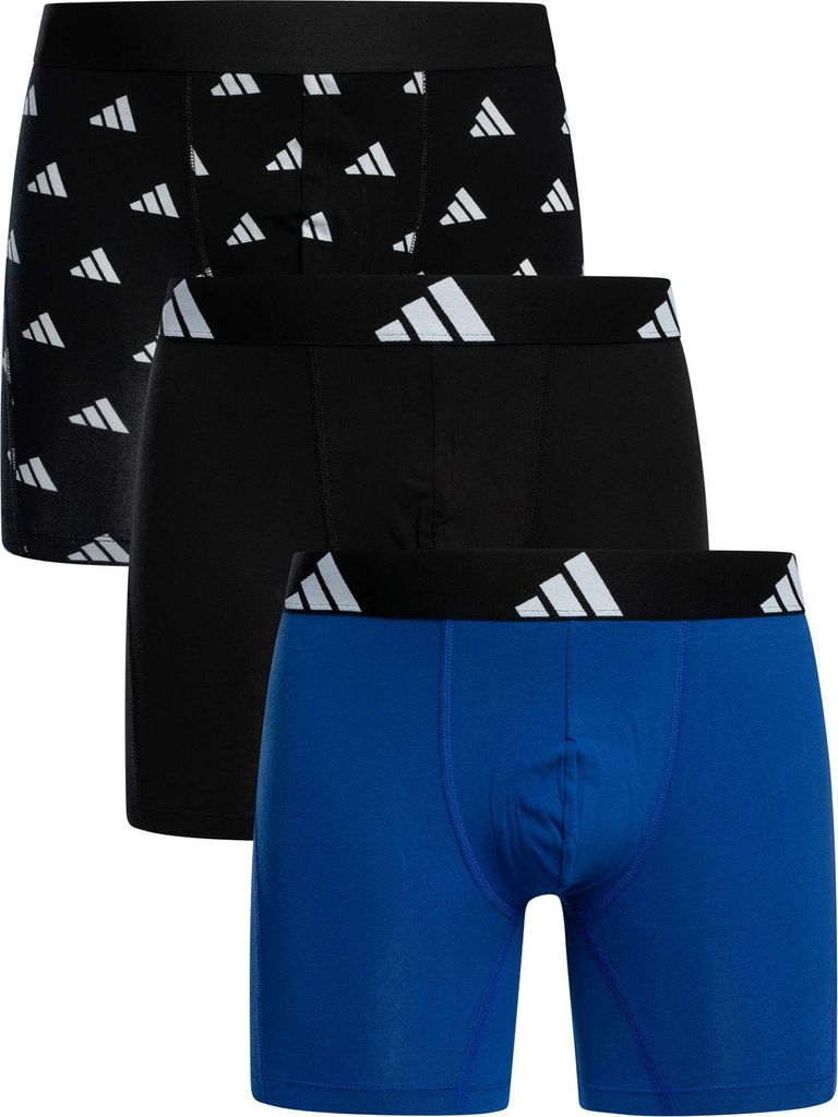 Adidas 3er-Pack Active Flex-Boxershorts aus Baumwolle, Mehrfarbig XXL