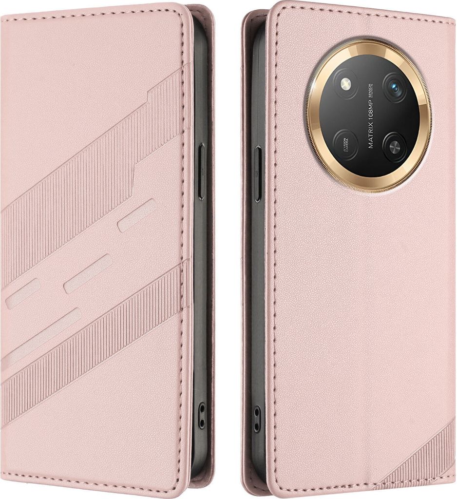 Hülle für Honor X9C / Magic 7 Lite, Kunstleder Brieftaschen Produktbild 