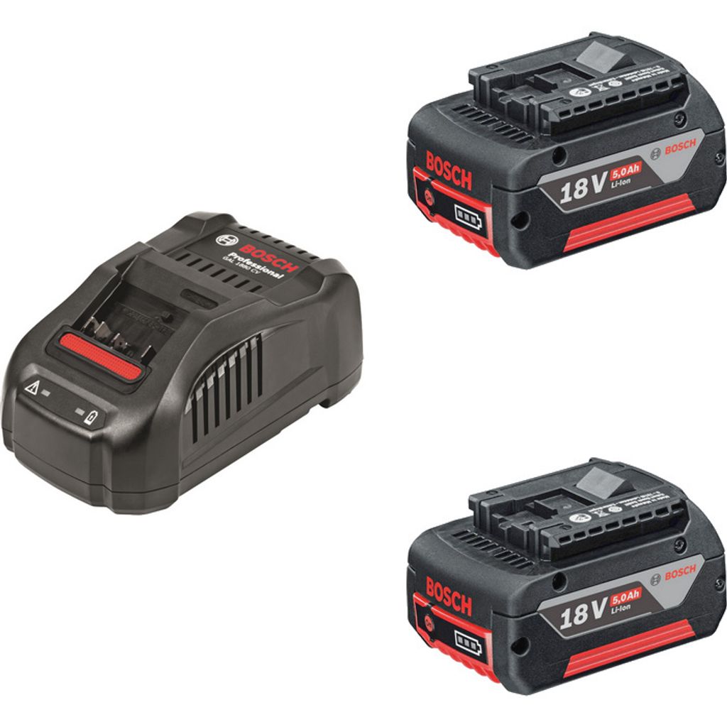 Bosch GAL 1880 CV Ladegerät + 2x GBA 18V 5,0 Ah Produktbild 27