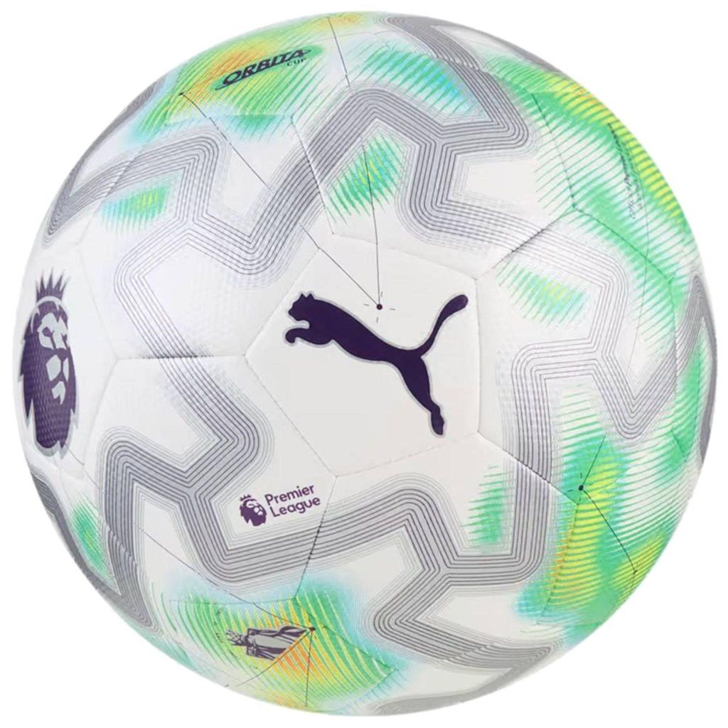 Puma Orbita Cup Premier League Ball 084898-01, Fußbälle, Unisex, Weiß, Größe: 3