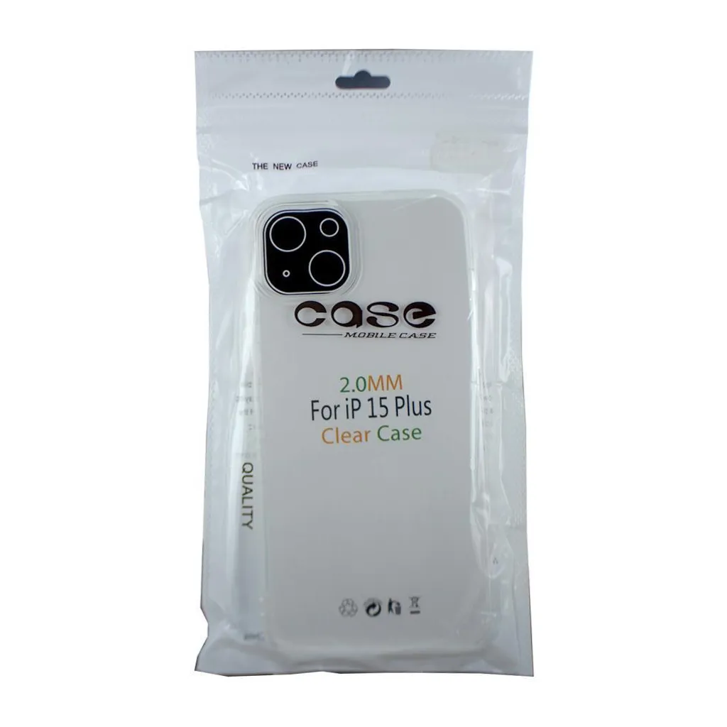 Housse de protection transparente pour iPhone 15 Plus silicone Cyoo - 2