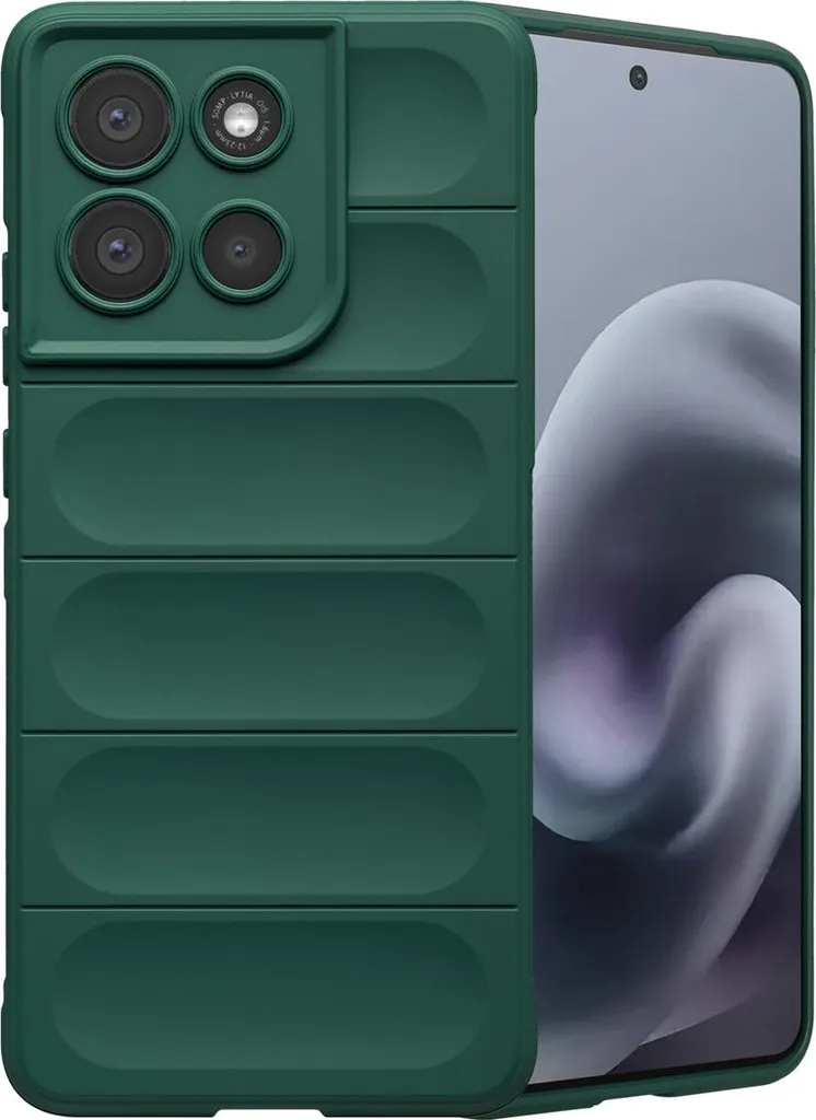 imoshion EasyGrip Backcover per Motorola Moto G86 - Verde scuro