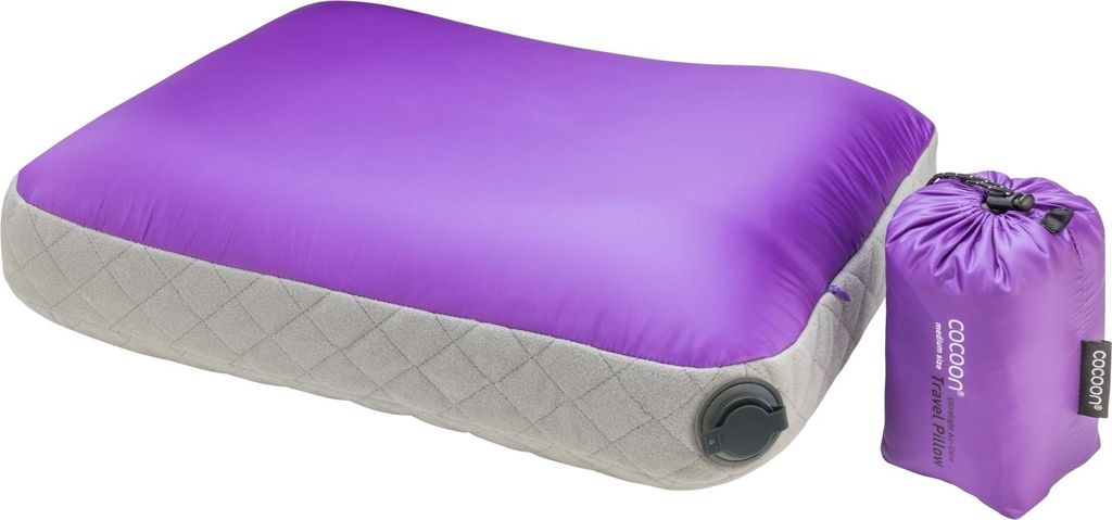 Cocoon Air Core Pillow Ultralight (35x45cm) purple/grey