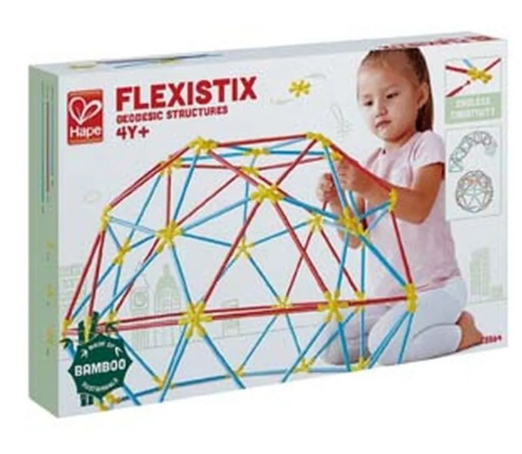 Apprendre à Bâtir avec le Kit d'Architecture Hape - Éveil Spatial 4+ - 6