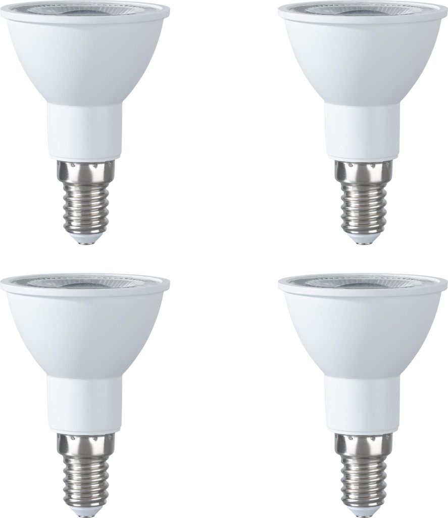 4x LED Lampe E14 warmweiss 2,5W 50W Leuchtmittel Strahler Spot 230V 450lm SEBSON