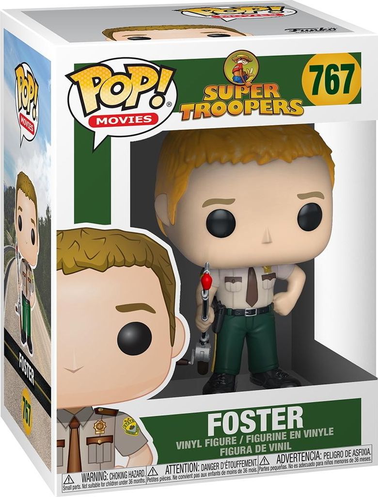 Super Troopers - Foster 767 - Funko Pop! - Vinyl Figur