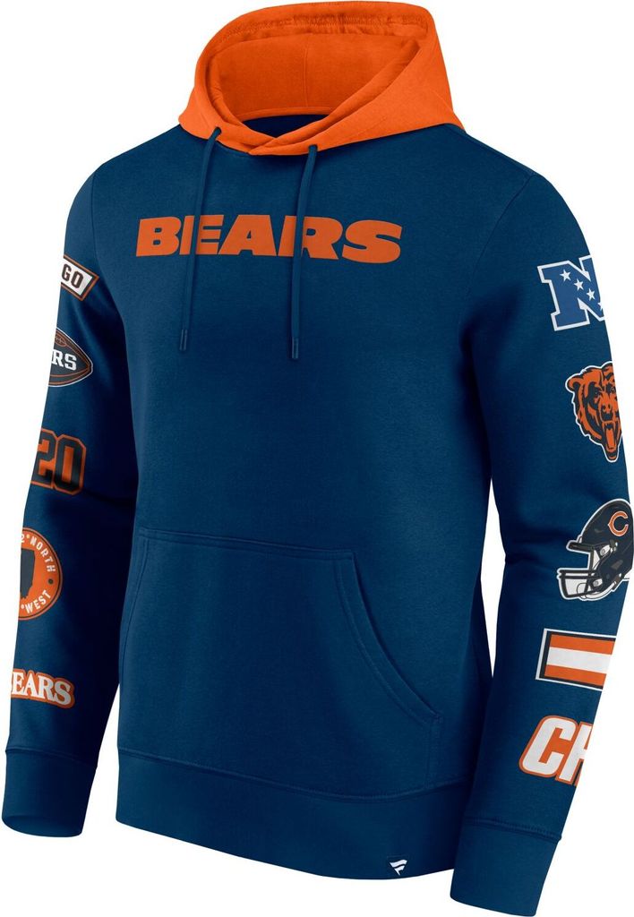 Chicago Bears NFL Sleeve Prints Hoody - M