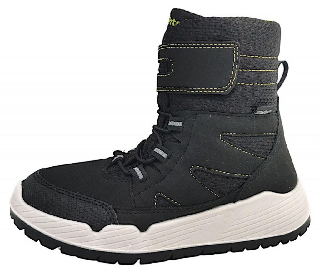 Richter Schnürstiefel Schwarz in Gr. 38