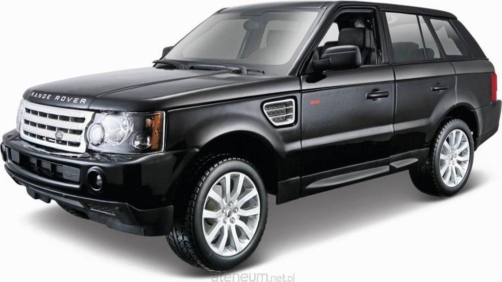 Range Rover Sport Schwarz 1:18 BBURAGO Produktbild 