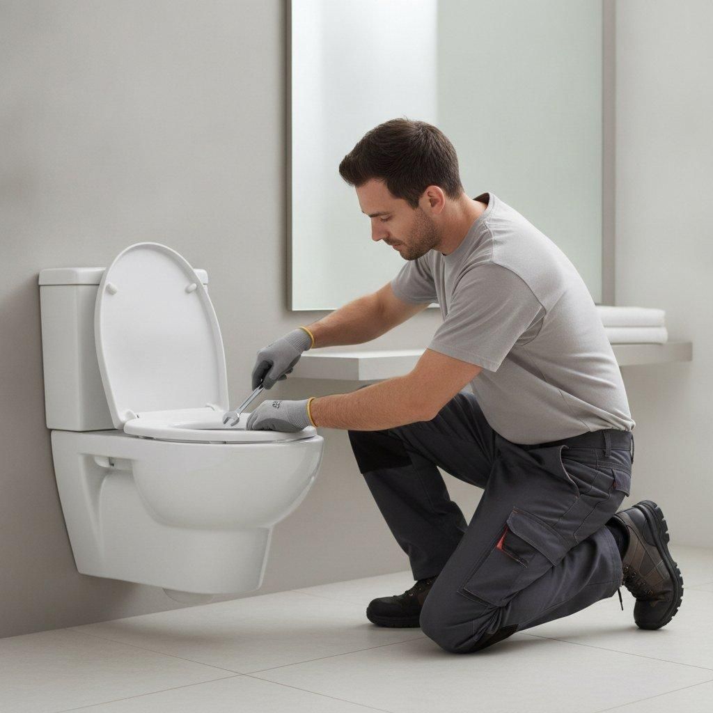 LuxeBath Spülrandloses Hänge WC lang 52cm, Weiß glänzend, Produktbild 