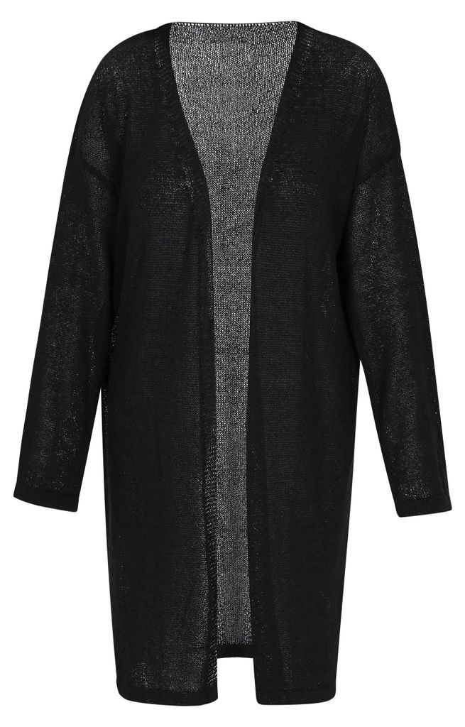 RISA damen strickjacke - schwarz, XL/XXL