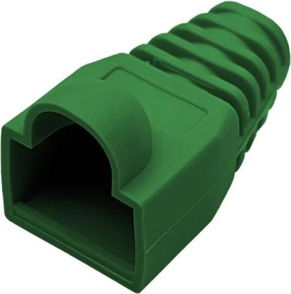 Manchon de protection RJ45 vert ALANTEC pour câble réseau Ethernet