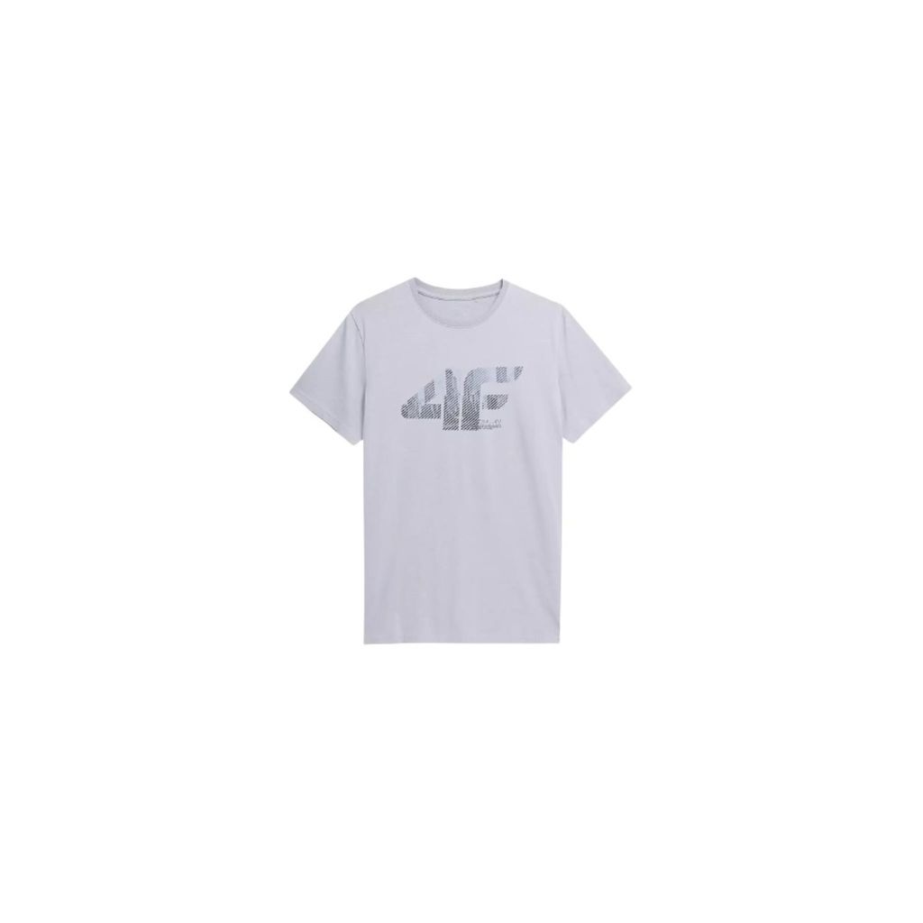4F Tshirts SS23TTSHM309CHODNYJASNYSZARY, 4FSS23TTSHM309CHODNYJASNYSZARY, Größe: 176