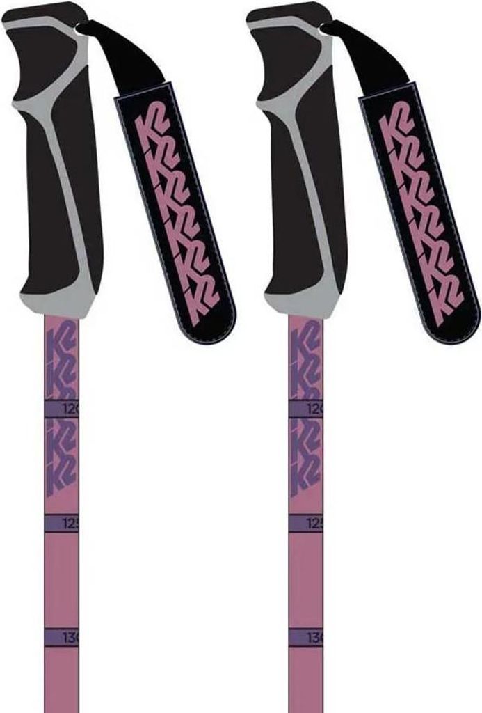 K2 Freeride Flipjaw Stöcke Rosa 115-135 cm Rosa 115-135 cm