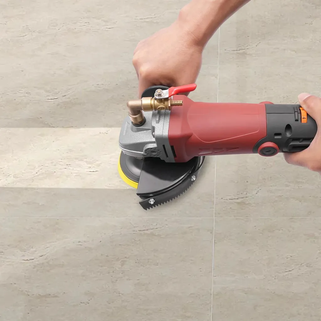 Lucidatrice - Elettroutensile manuale - 5000 giri/min - Raffreddamento ad acqua - Multifunzione per cera auto, pietra e piastrelle - Rosso