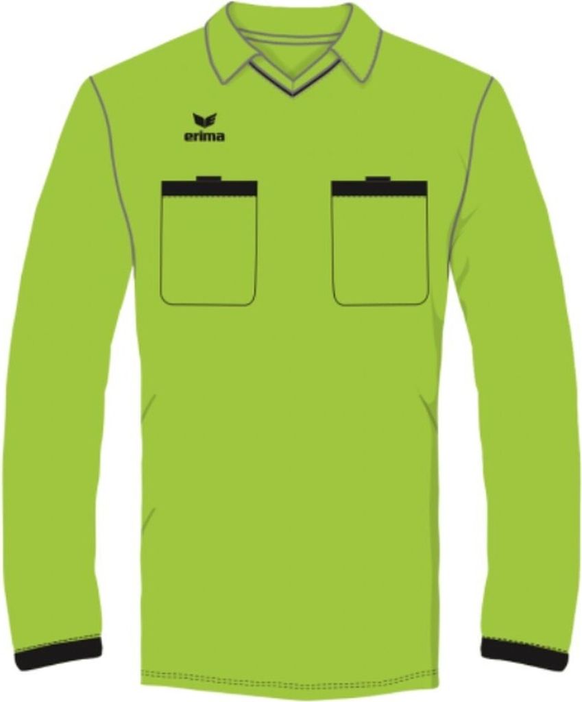 Erima Schiedsrichter Trikot Langarm Herren grün Gr S