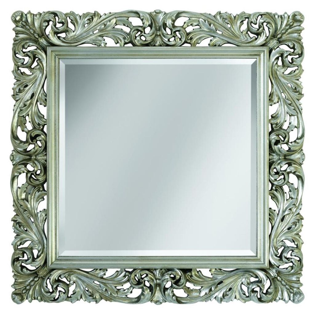 Klassischer Wandspiegel Holzrahmen Spiegel 200x112 Rahmen Wand Hängespiegel Neu