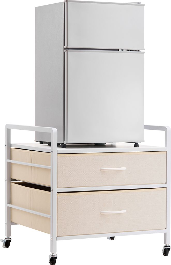 VEVOR mini lednice s mrazákem, stojan na kolečkách, nosnost Obrázek produktu 
