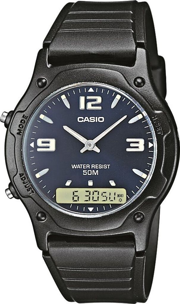 Casio AW-49HE-2AVEF Herren-Armbanduhr, Kunststoff-Gehäuse Produktbild 