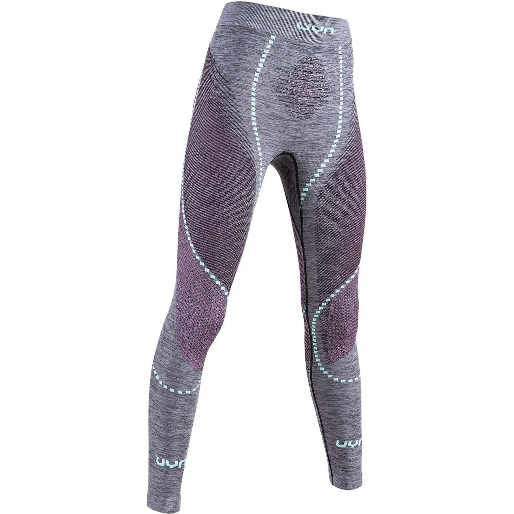 UYN Ambityon lange Funktionsunterhose melange Damen black melange/pink/aqua S/M