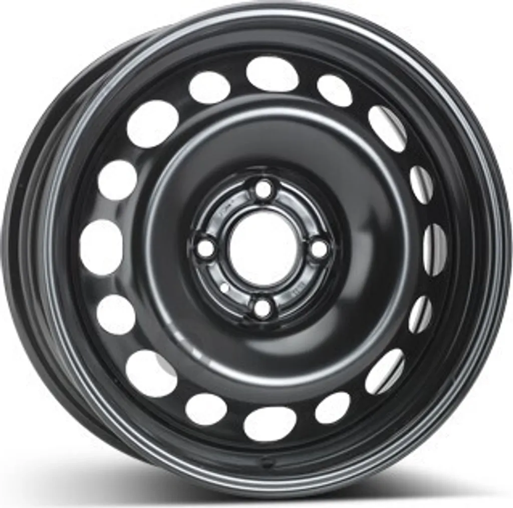 Jante ALCAR ACCIAIO 9493 Noir 16 Pouces 4x108 ET23 Haute Résistance