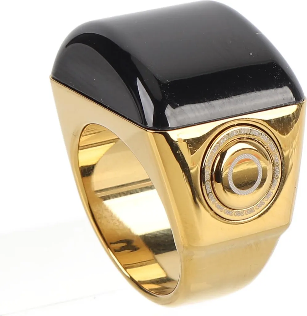 Bague intelligente Tasbih Zikr Ring 22mm en alliage zinc étanche IP67