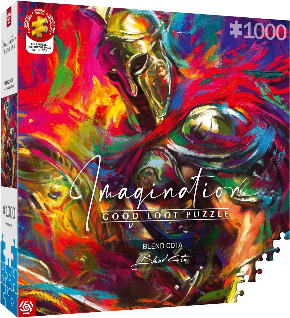 Puzzle da 1000 pezzi «Guerriero illirico» di Blend Cota Immagine del prodotto 