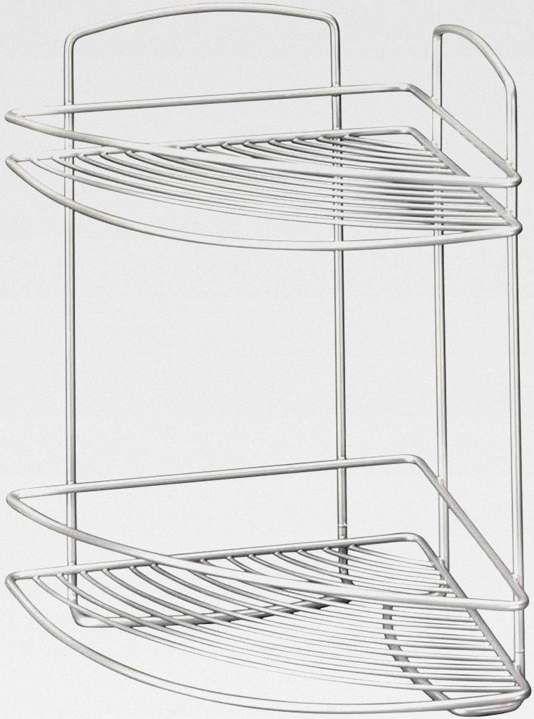 Onda 2-Tier Corner Bathroom Shelf