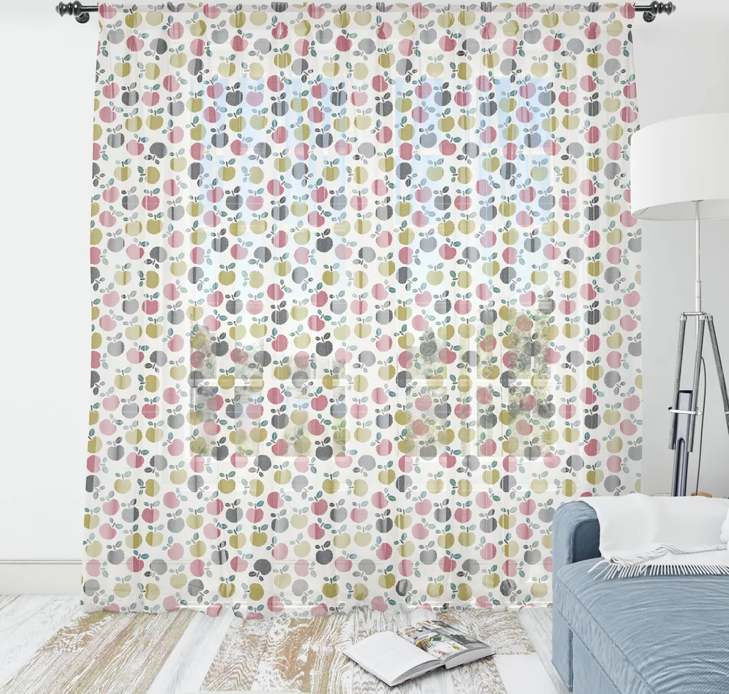 Tenture Murale Automne Décorative en Tissu Satiné Doux 135 x 274 cm
