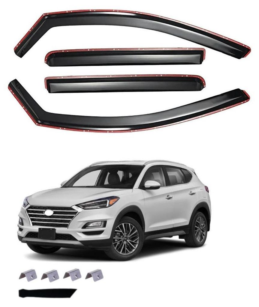Satz mit 4 Windabweisern für HYUNDAI TUCSON III (5‑türig) Produktbild 