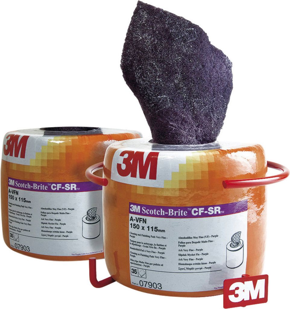 Scotch-Brite Clean and Finish Vliesrolle CF-RL, 150 mm x 115 mm, A VFN | Packung (1 Rolle)