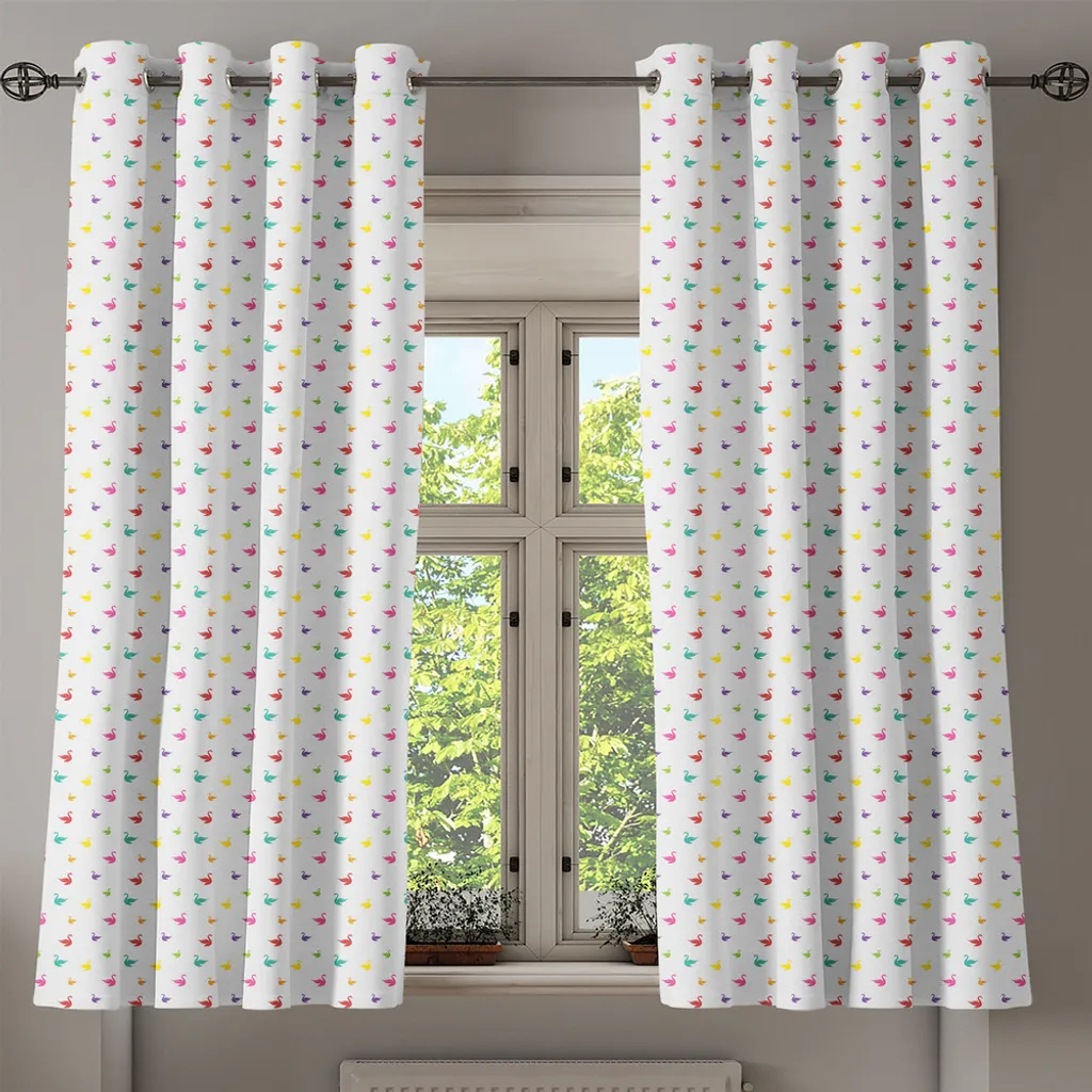 Tenda Cameretta Cigno ABAKUHAUS 280x245cm - Facile da Lavare - 2