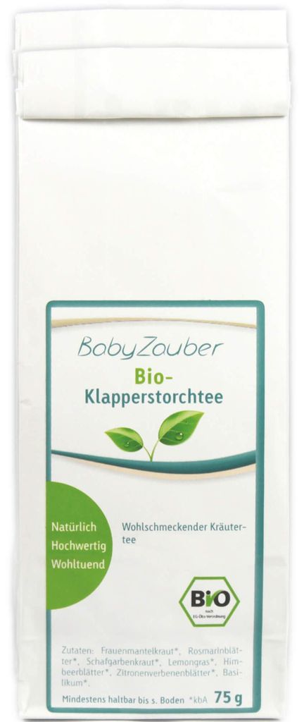 BabyZauber -Klapperstorchtee als sanfte Unterstützung bei Kinderwunsch, 75 g Tee