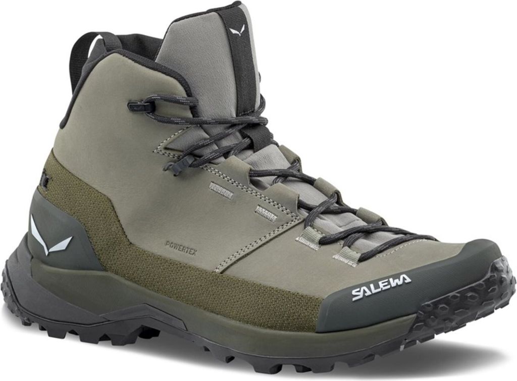 Schuhe Salewa Puez Leather Mid Powertex 614595136