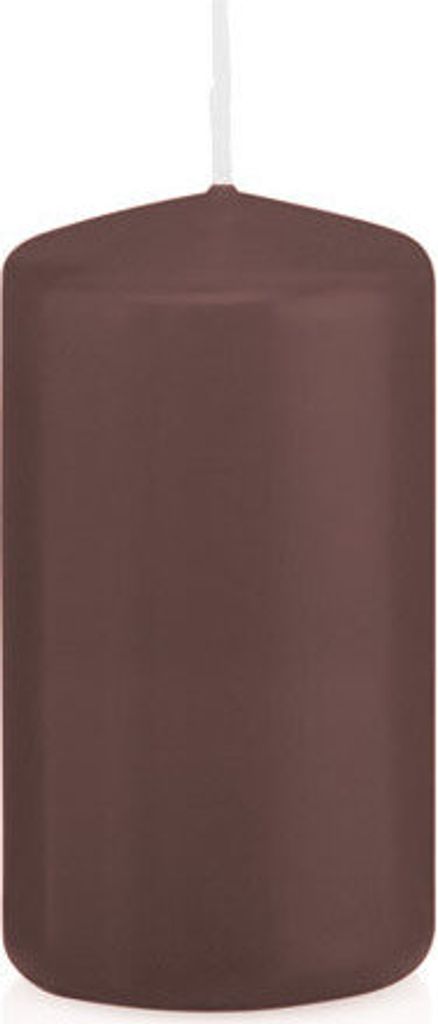 Wiedemann Stumpenkerzen Taupe 80 x Ø 38 mm, 24 Stück