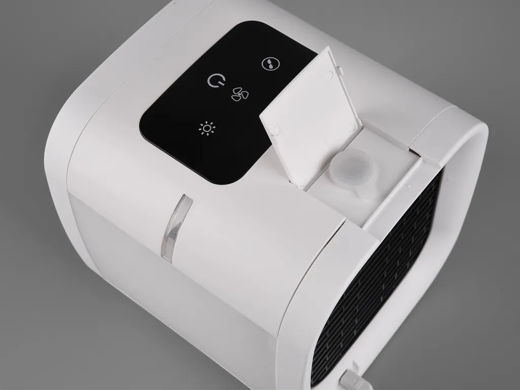 Ventilatore Portatile USB con Acqua e LED - Raffrescatore Desktop 3-in-1 - 7