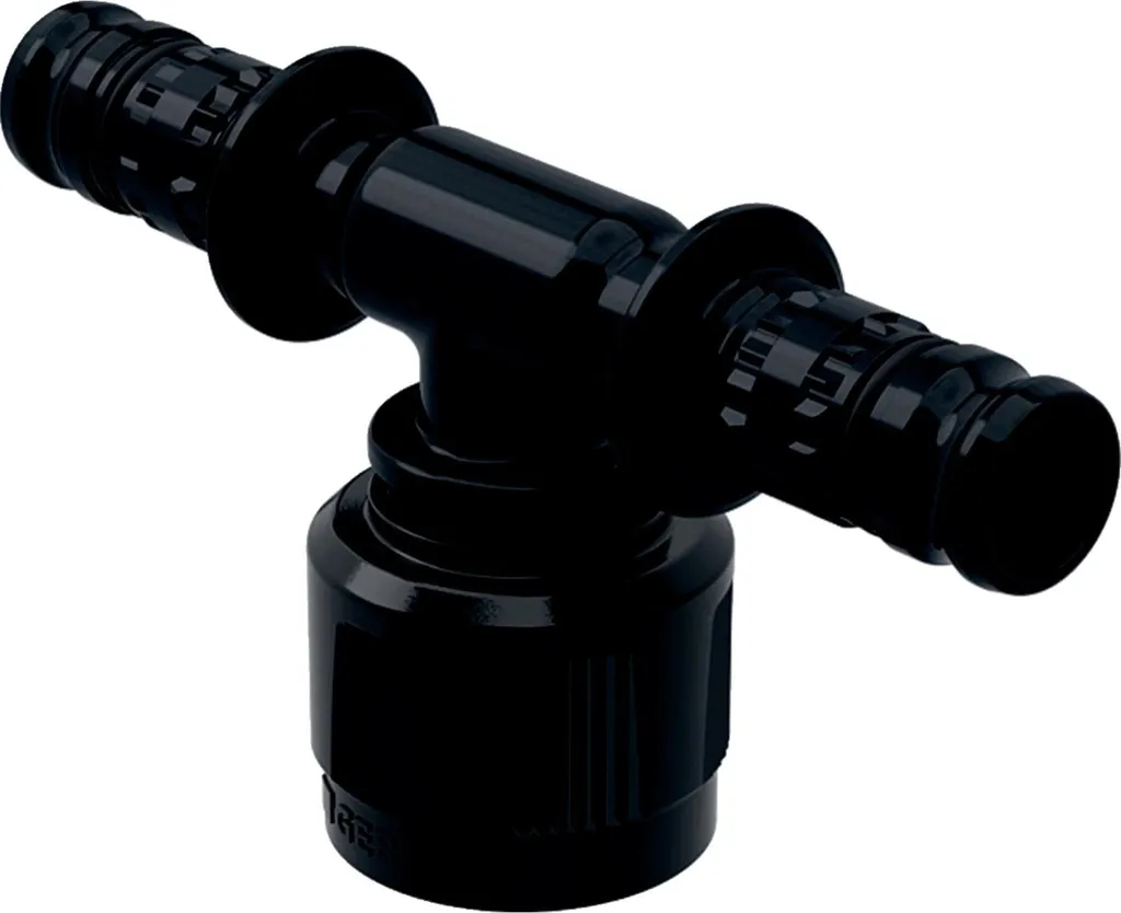 Geberit GE Mepla, raccordo a T di transizione, MasterFix, d20, RpMF1/2, 20 mm, PVDF, 1 pz.