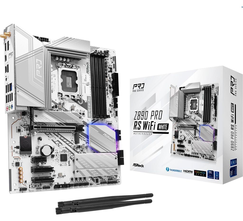 ASRock Z890 Pro RS WiFi White, Mainboard