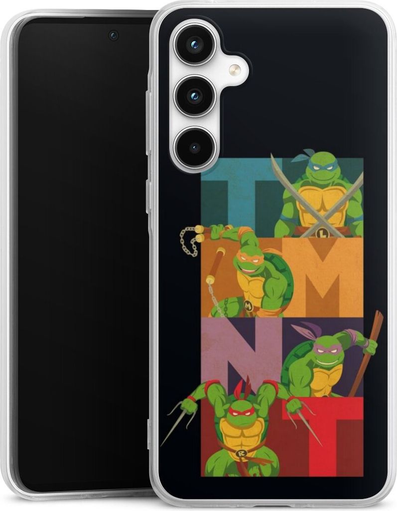 DeinDesign Handyhülle für Samsung Galaxy A35 5G Silikon Hülle Case Smartphone Schutzhülle Fanartikel Offizielles Lizenzprodukt Teenage Mutant...