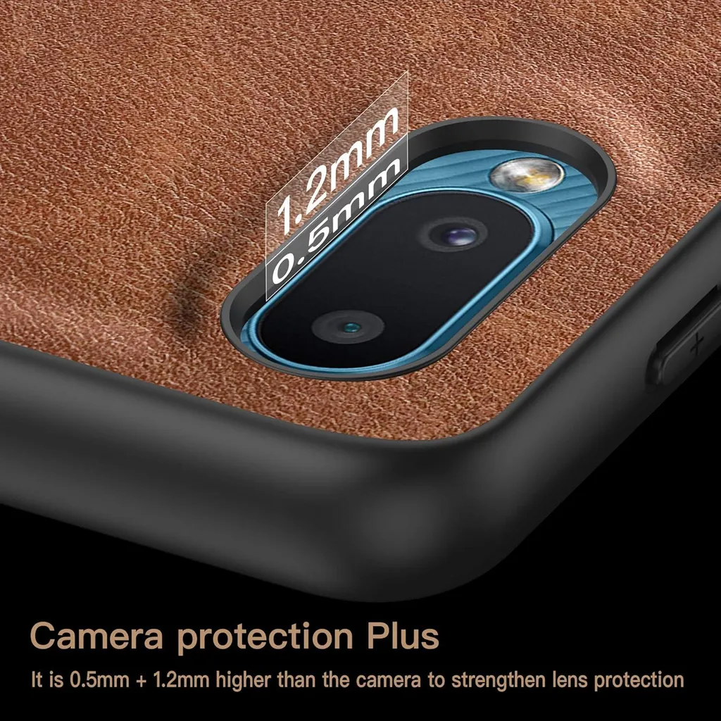 Custodia Samsung A02 5G Marrone Economica | Resistente e Pratica - 3