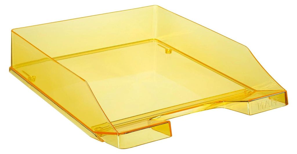 Briefablage Klassik, 1 STÜCK, Moderne, transparente und stapelbare Ablage im frischen Design bis Format A4/C4