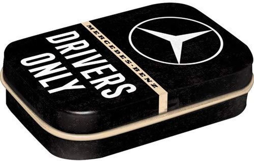 Nostalgic-Art - Pillendose - Mercedes-Benz - Drivers Only Produktbild 