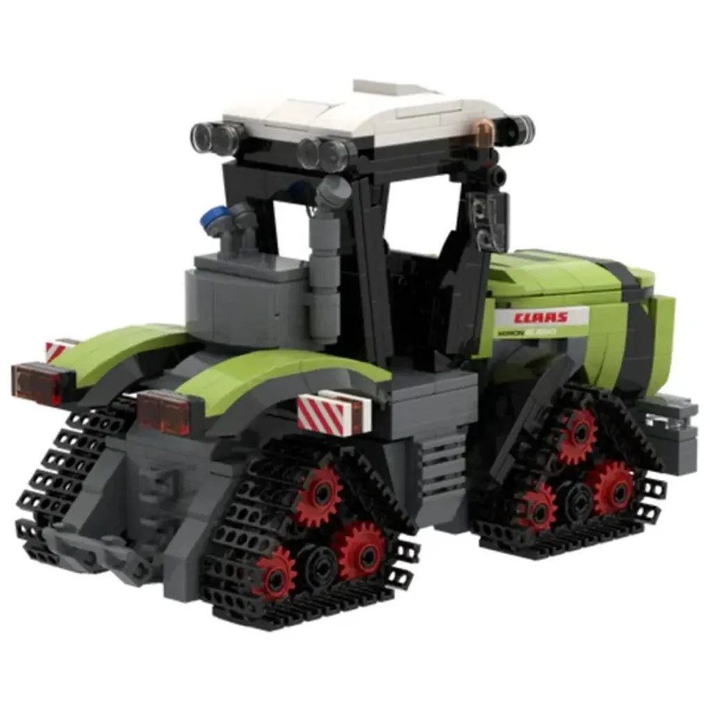 BRIXIES Plus CLAAS Xerion 12.650 TERRA TRAC Jeu de Construction 3D - 2