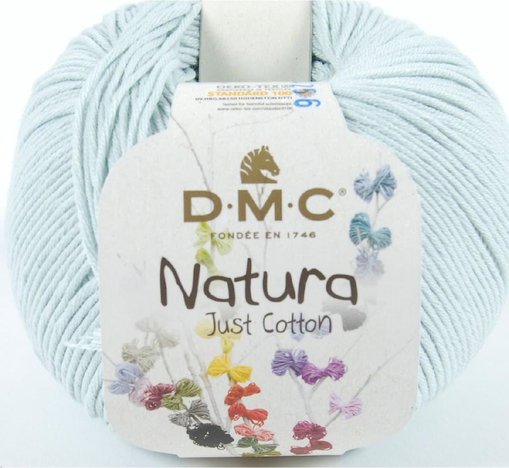 DMC Natura Just Baumwolle – mattes, weiches Garn aus 100 % gekämmter Baumwolle, 302, (Farbe N87)