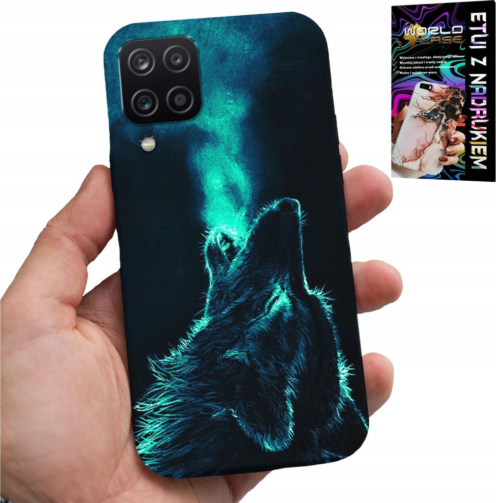 Hülle Für Samsung Galaxy A22 5G - Wolf Wolfsrudel Super Muster Hülle